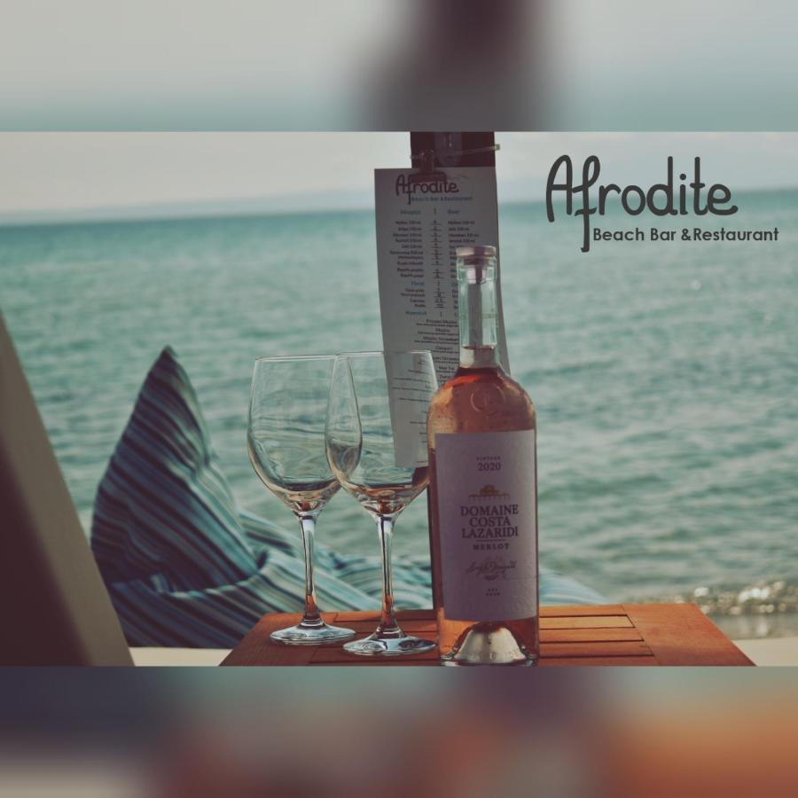 Afrodite Seaside Rooms Kallithea  Exteriör bild