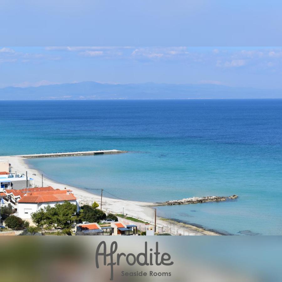Afrodite Seaside Rooms Kallithea  Exteriör bild