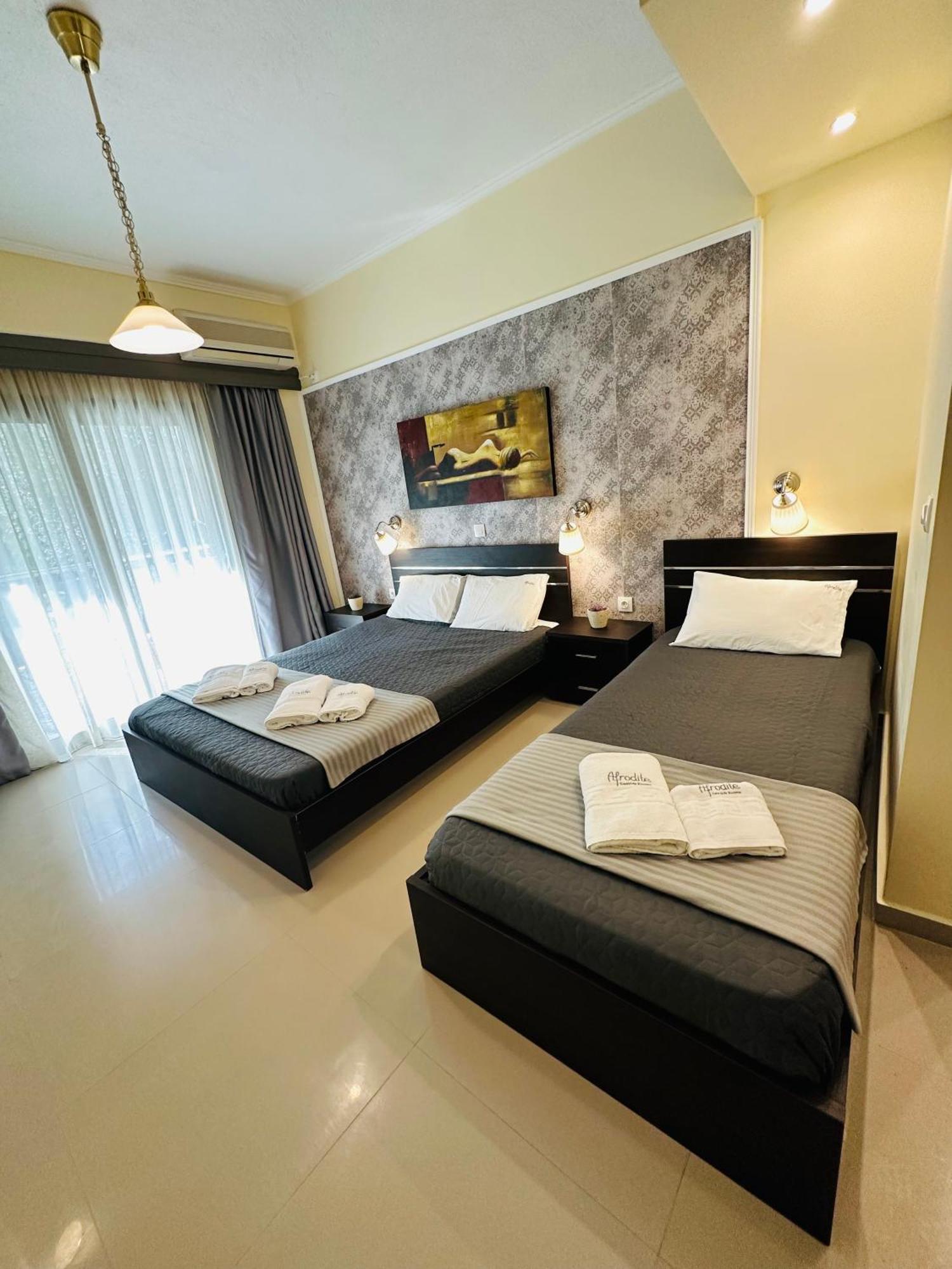 Afrodite Seaside Rooms Kallithea  Exteriör bild