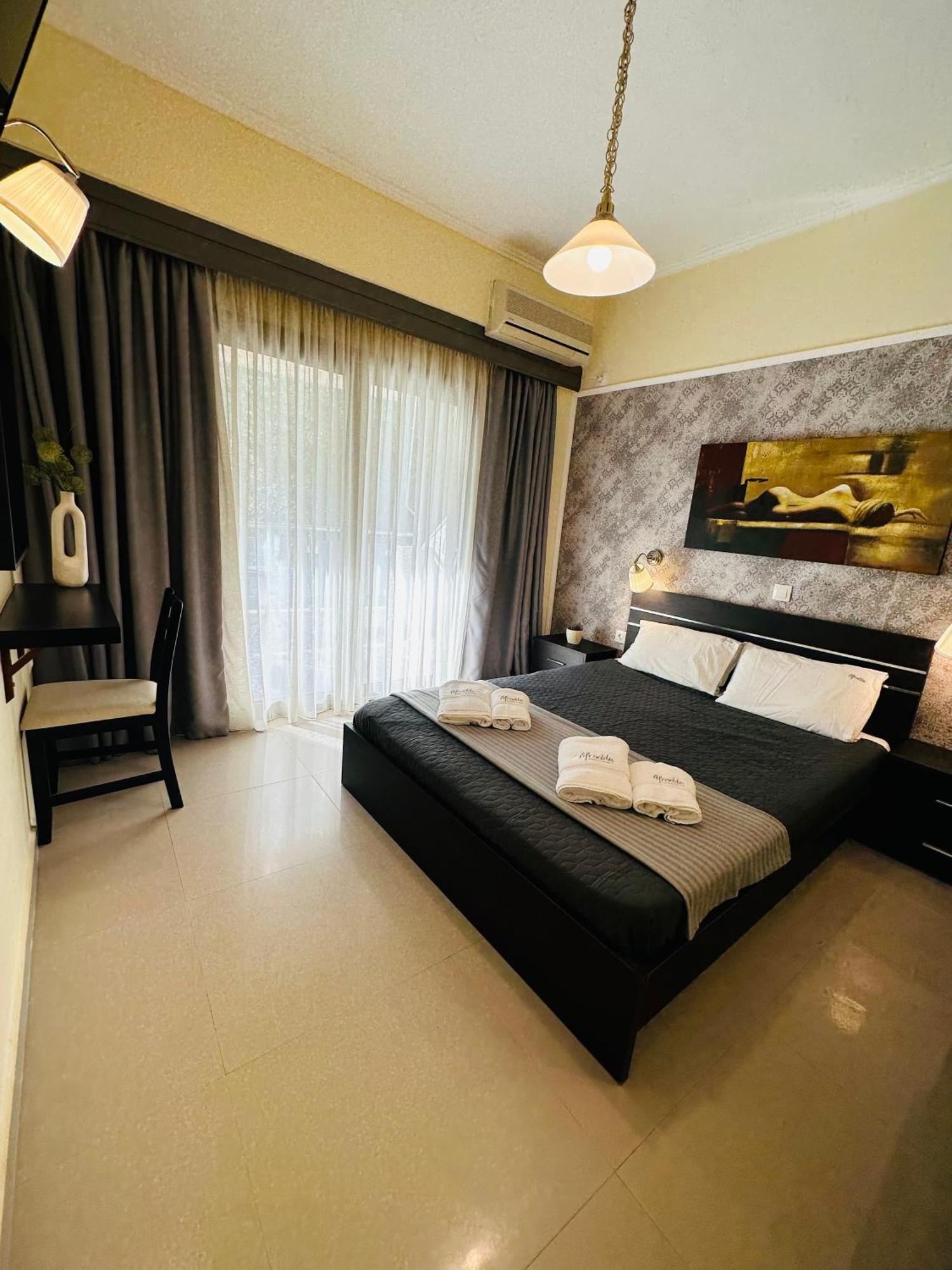 Afrodite Seaside Rooms Kallithea  Exteriör bild