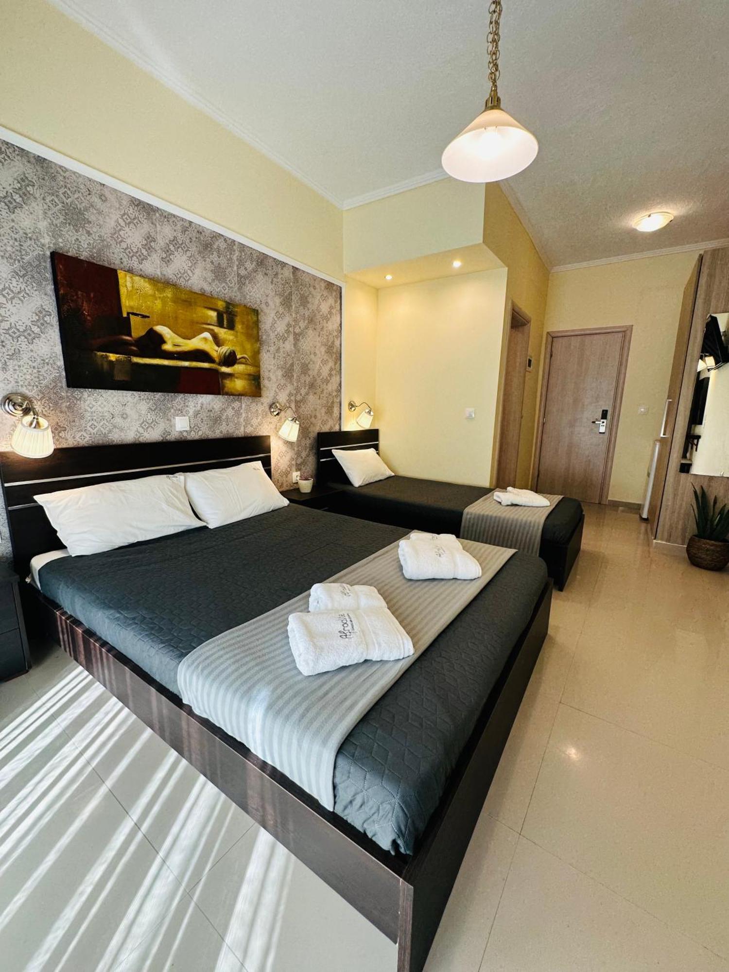 Afrodite Seaside Rooms Kallithea  Exteriör bild