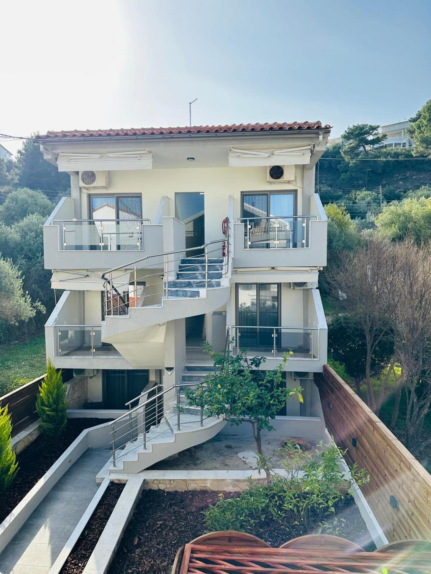 Afrodite Seaside Rooms Kallithea  Exteriör bild