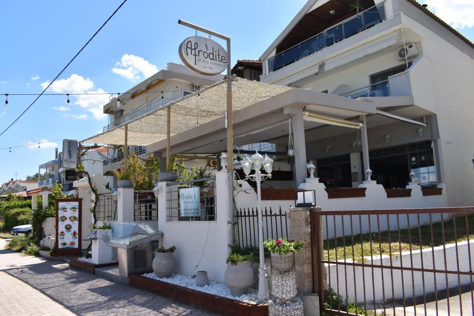Afrodite Seaside Rooms Kallithea  Exteriör bild